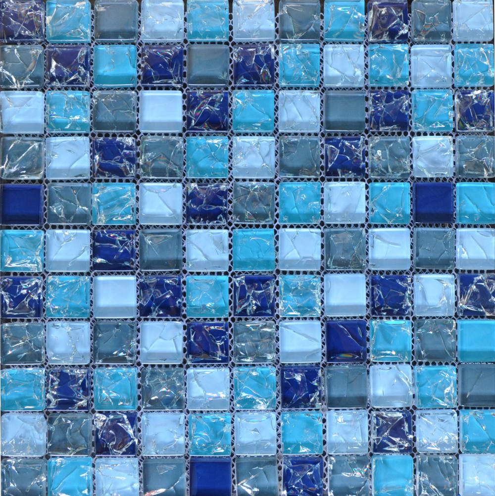 Mixed Color Grystal Glass Mosaic