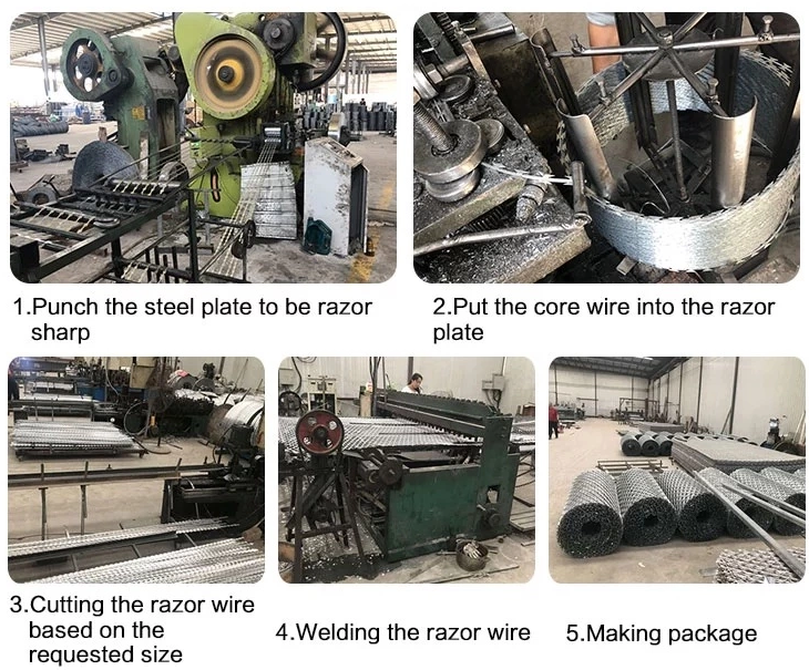 welded razor wire