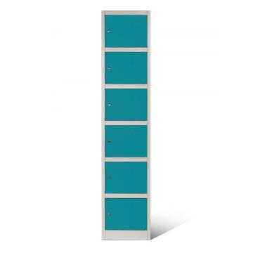 6 Tier Steel Lockers for Self Storage Solution