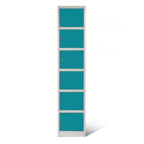 6 Tier Steel Lockers for Self Storage Solution