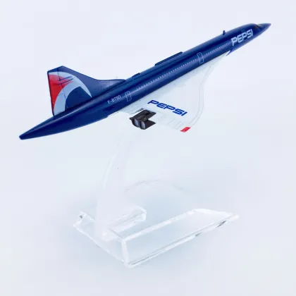 16cm 1:400 Scale PEPSI Concorde Aircraft Static Model