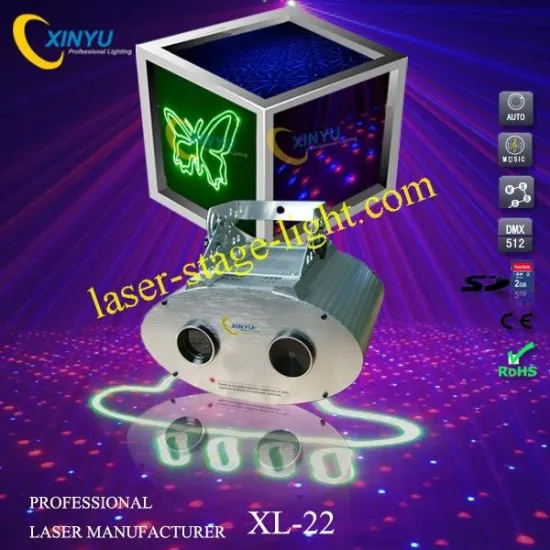 Xl-22 Rb Firefly + Sd Card Green Animation Red,green Laser Stage Lighting Projector
