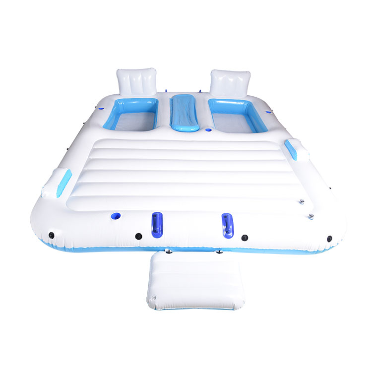 Portable Quadruple Inflatable Floating Island