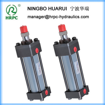 Hc Carbon Steel Hydraulic Coil Doubling Acting Cylinders 