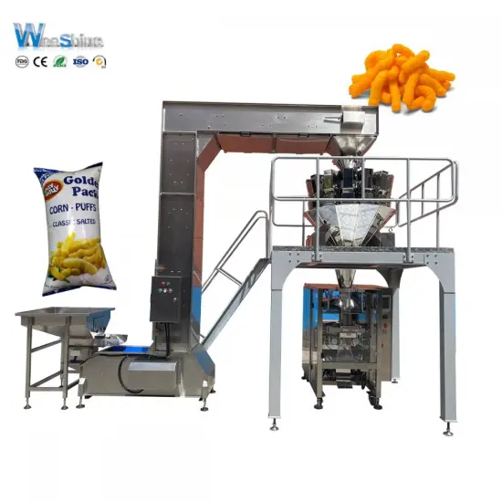 Multi-functional Puffed Snack Nut Suger Packing Machine