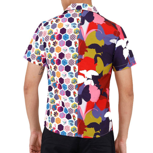 Lustige hawaiianische Hemden Druckshirts für Männer
