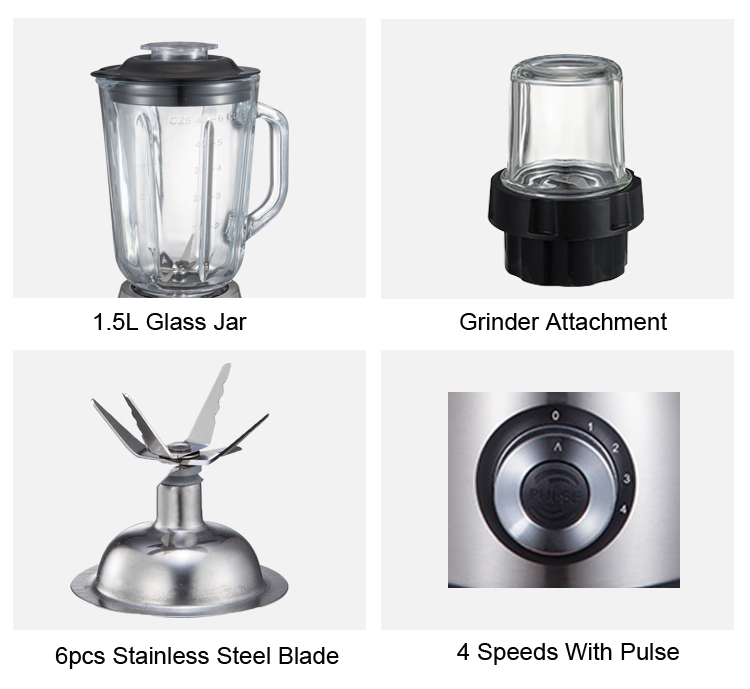 Modern Blender Thickness Glass Jar Price Only