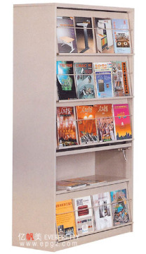 Magzine Shelf, Magzine Rack, Bookshelf, Bookrack, School Furniture, Library Furniture