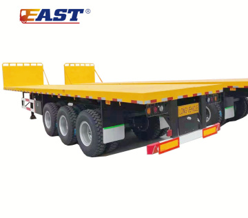 EAST 3 Axle Flatbed Semi Trailer - 20ft/40ft Container Flatbed Trailers for Sale