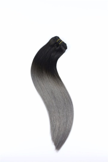 Cheap remy two tone frey remy hair extensions