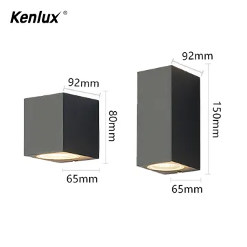 Outdoor Waterproof IP54 LED Wall Light for Porch, Garden, Balcony Decoration