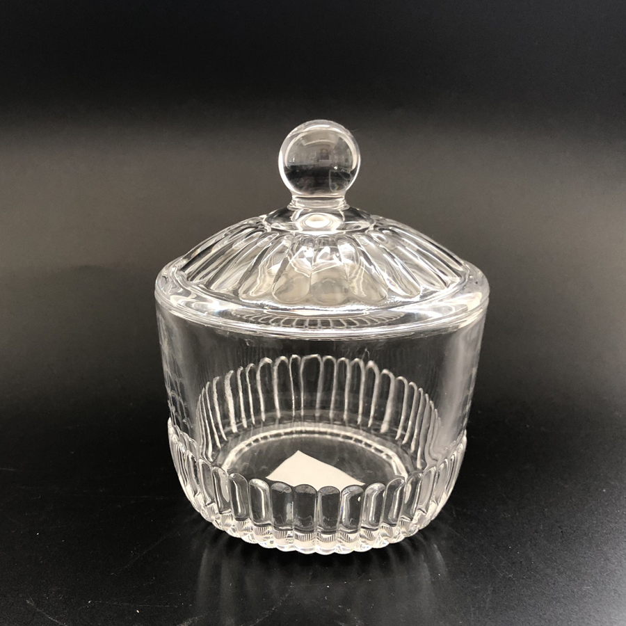 Br 1871 Mhot Sell Glass Candy Jar Clear Color