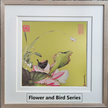 Традыцыйная мастацкая праца Ланга Шэнінга