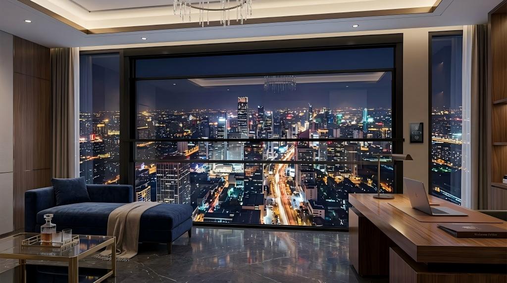 large aluminium windows