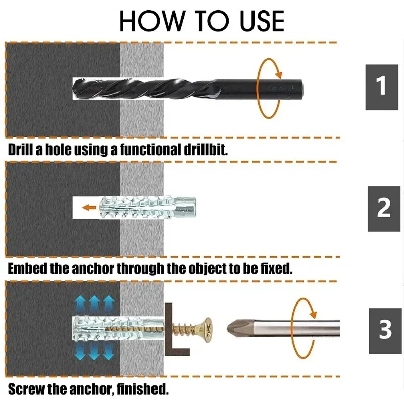 How to install the Metal Expansion Plug Anchor