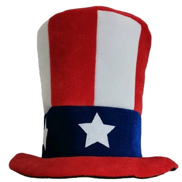 2022 New Design American Flag Top Hat for Independence Day