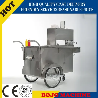 New Style Mobile teppanyaki hot dog cart street triccyle hot dog cart designed hot dog cart