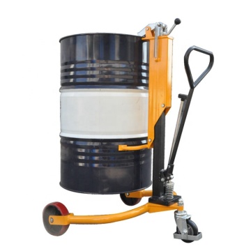 High Quality 350kg Easy Moving Manual Light Hydraulic Oil Drum Carrier
