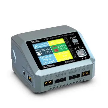 2023 News SkyRC D200neo Charger 800W Lipo Battery Balance Charger BD350 Discharger AC/DC Multi-Function Smart Charger