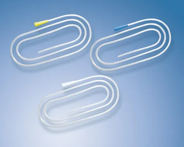 Disposable Medical Plastic PVC Stomach Tube with Cap