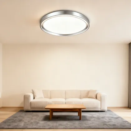 Flat panel ceiling lighting