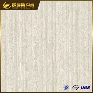 Item:FS6815 China Foshan Manufacturer Grey Color Porcelain Floor Tiles Line Stone Tile