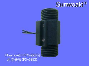 DN15 1/2" rate 0.5~5L/min Liquid water magnetic low flow switch for detect if not water prevent machine burn