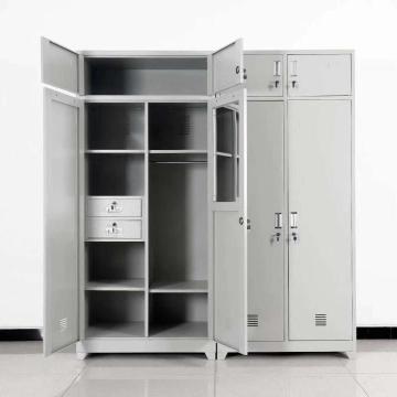 Custom Made Bedroom Wardrobe Designs: Clothes Cabinet Solid Metal Wardrobe