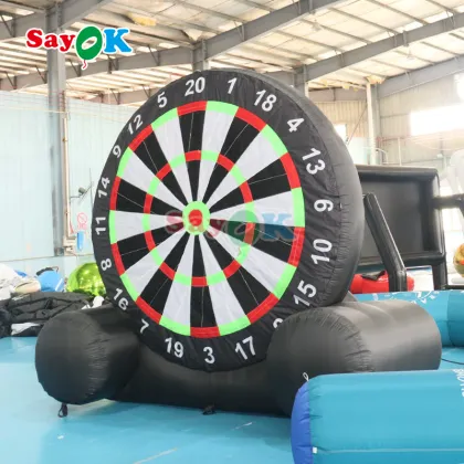 Giant Inflatable Soccer Dart Board - Outdoor Football Shooting Target On Sale