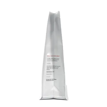 biodegradable coffee/powder bag with tin tie