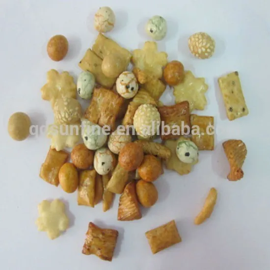 Japanese snacks mixed rice crackers/peanut crackers