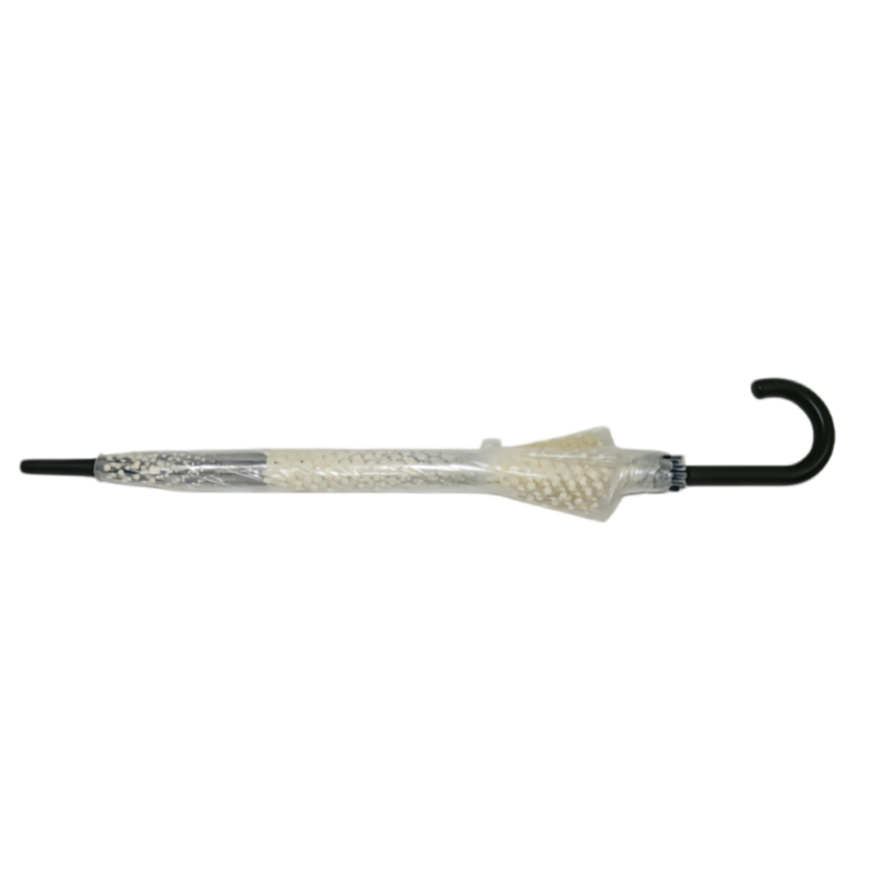 Sturdy transparent umbrella for student daily use