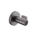 Brushed Gold Brass Single Robe Hook - Decorative Coat Hook