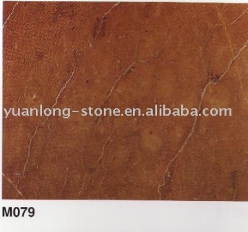 coral red marble