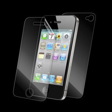 Screen Protector for Apple's iPhone 4, Anti-scratch, -grease and Dust-resistant