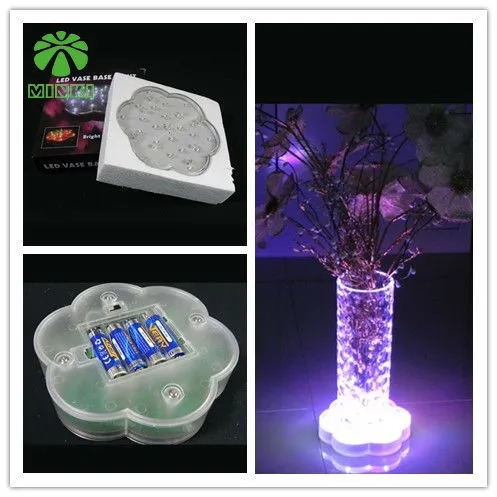 MINKI Colorful light up led coaster flashy for party