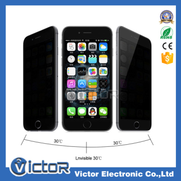 Hot Sale Ultra Thin Anti Spy Privacy Tempered Glass Screen Protector for iPhone 6