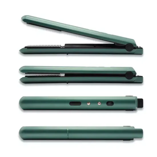 Custom Wireless USB Rechargeable Portable Cordless Hair Straightener" could be shortened and optimized for a search engine as:

"Wireless Rechargeable Portable Hair Straightener