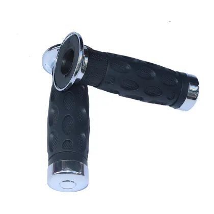 Throttle Control Handlebar Grips for 7/8" Motorcycle, Scooter, Moped - Compatible with GY6, Baja, Taotao, Lifan, Peace, and Sports Models