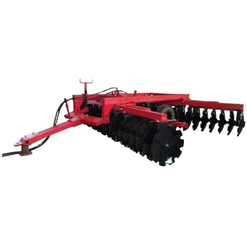 Symmetrical heavy duty disc harrow