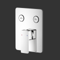 2 Way Soft Square Concealed Shower Diverter Valve