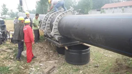 Steel wire reinforced composite PE Pipe