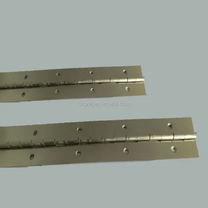 Long Stainless Steel Piano Hinge - Heavy Duty Continuous Gold Hinge