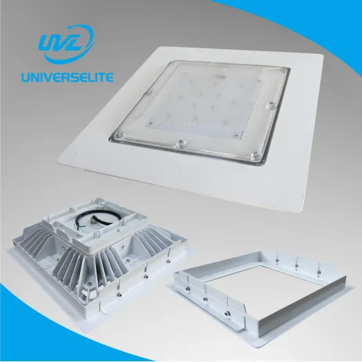 80W led gas station lamp IP65 recessed led light for gas station UL certification