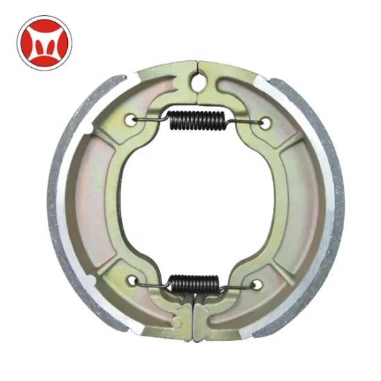 YBR125 Motorcycle Spare Parts Of Brake Shoes For Exporting