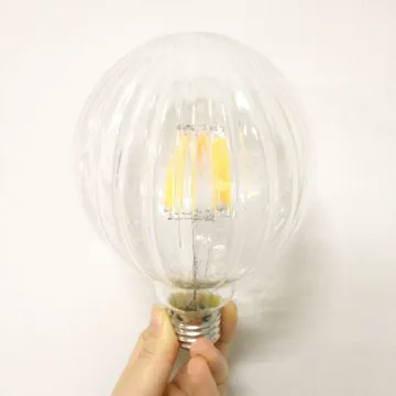 Unique design G95 led filament bulb