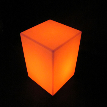 Led Light Up Meubles d&#39;extérieur Led Cube Chair