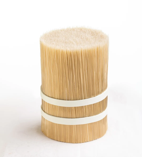 Artificial boar bristles for shoes polishing brush