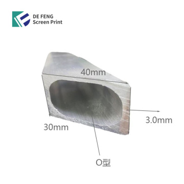 6061 Kekuatan Tinggi O Profil Aluminium Dinding 30 × 40 × 3.0mm