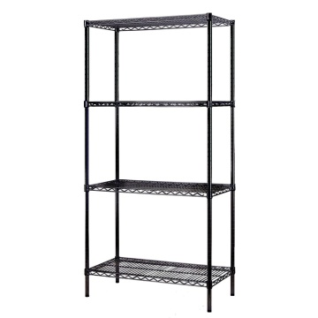 Heavy Duty 4 Tiers Powder Coated Wire Shelving